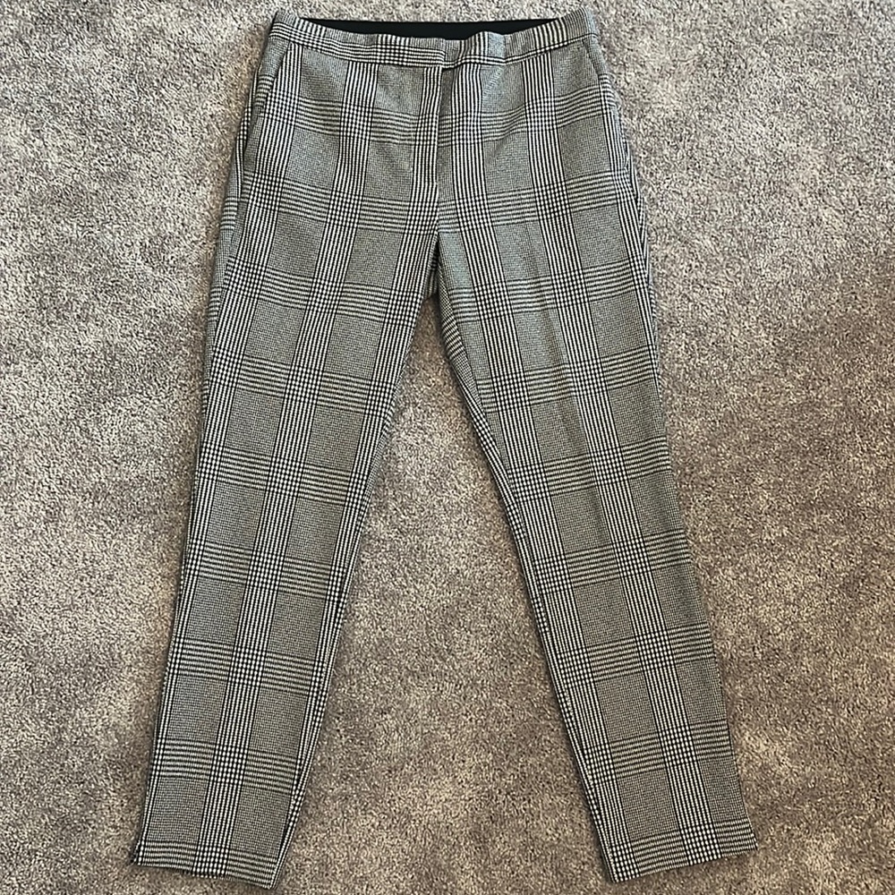 Zara Checkered Dress Pants